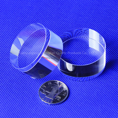 Fused Silica Quartz Glass Disc Premium Optical Lens Quartz Plate
