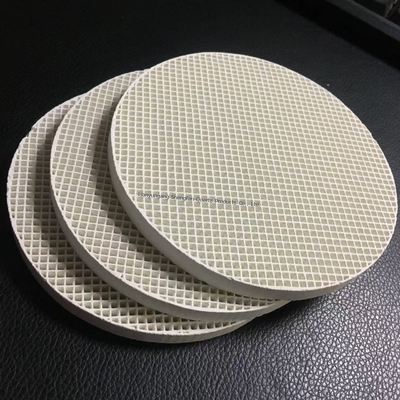 Industrial Ceramic Alumina Plate With Hole Density 99% Al2O3 Alumina Ceramic Custom Polishing