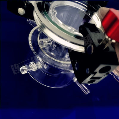 Customized 50-1000 ml High-Transparency Photo-Induced Quartz Glass Reactor with 1100℃ Working Temperature