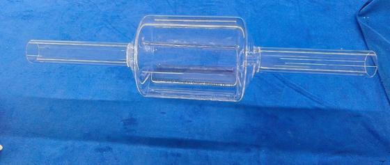 High temperature corrosion resistant transparent quartz stirring tube is used in tubular furnaces