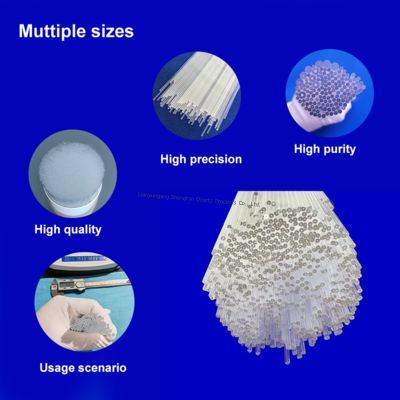 High Temperature Resistant Corrosion Resistant Small Diameter Quartz Glass Capillary Tube