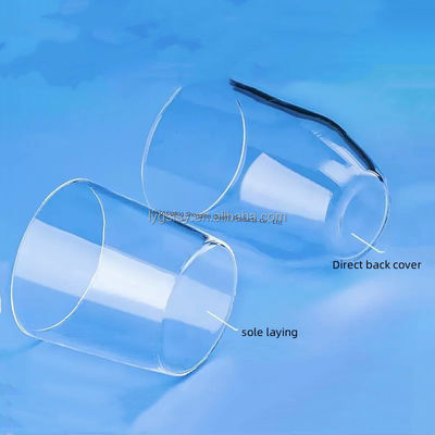 Custom 50-5000ML Quartz Glass Flask With Round  Flat Bottom
