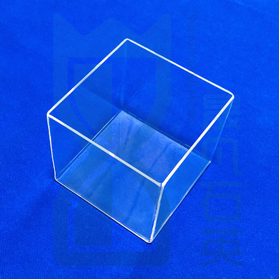 Customized high-temperature resistant quartz tanks quartz containers of test samples