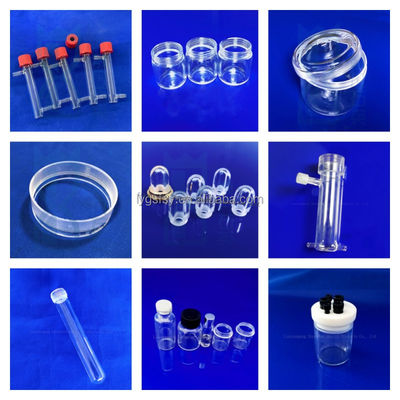 CNC precision processing of high-temperature-resistant quartz threaded tubes