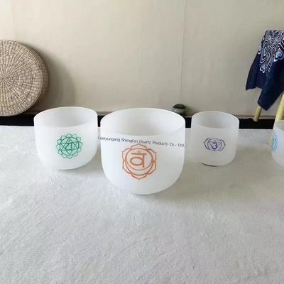 Pure Quartz Crystal Singing Bowl Set for Meditation Healing and Sound Therapy Designed to Create a Sacred Sanctuary Atmosphere