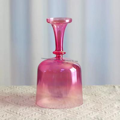 Customized gradient multi-color aurora music bowl chalice is used for stress relief, therapeutic meditation