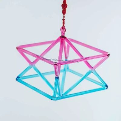 Crystal pyramid natural geometric tripod yoga musical instrument percussion instrument