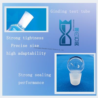 Custom 50-5000ML Quartz Glass Round Bottom Long Neck Flask