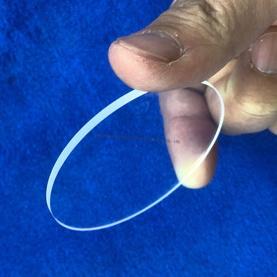 Ustomized UV Heat Resistant Fused Silica Quartz Glass Round Plate Clear Quartz Glass Substrate Transparent Quartz Plate