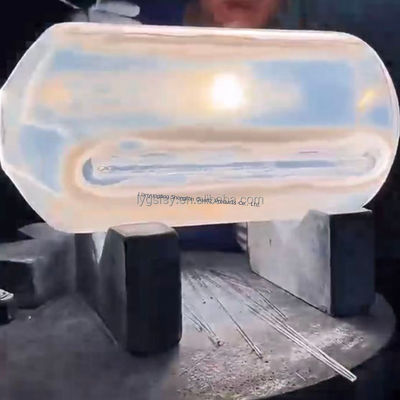 Custom Large Diameter Quartz Glass Pipe With Heat resistant