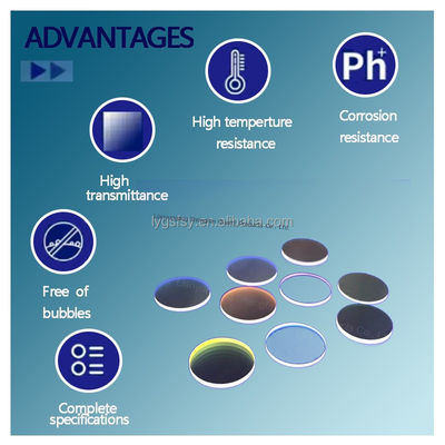 Highly Transparent 99.99% SIO2 Quartz Glass Plate for UV Lamp Applications