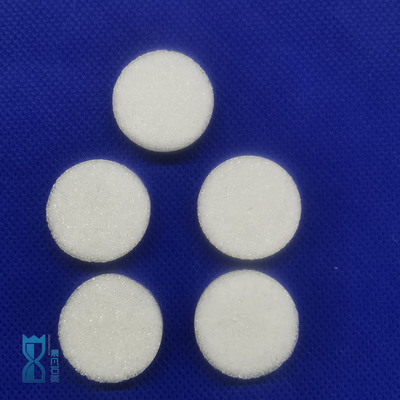 Laboratory instrument gas and liquid filtration quartz sand core quartz filter disk