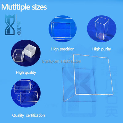 Customized high-temperature resistant and corrosion-resistant quartz glass containers
