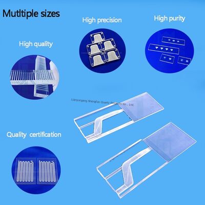 High Transmittance Customized Size High Temperature Resistant Fused Silica Quartz Glass Plate