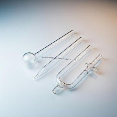 High Temperature Resistant Quartz Glass BET Adsorption Tubes Corrosion Resistant Highly Transparent