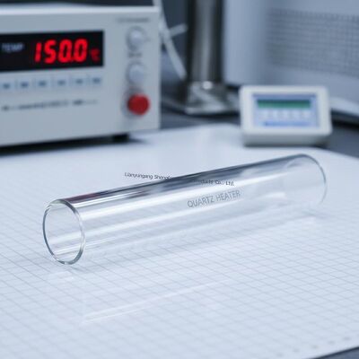 Heating Quartz Glass Tube Transparent Semiconductor High Transmittance