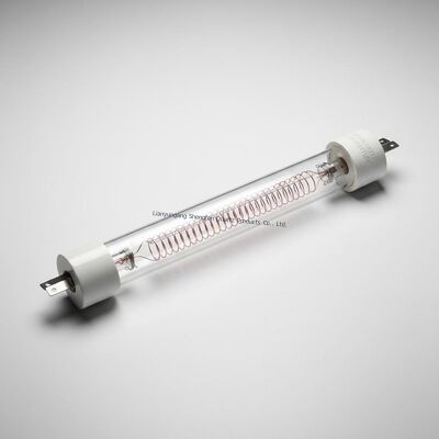 Transparent Heating Quartz Glass Tube High Transmittance Polished