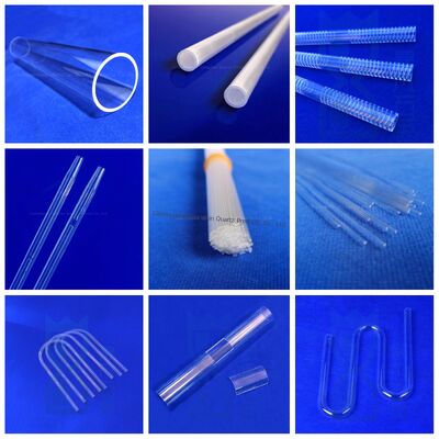 Antifouling Quartz Glass Tube Strong Stability High Density Fused Silica Capillary