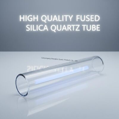 High Quality Fused Silica Quartz Tube Clear Color
