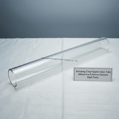 High Light Transmittance Clear Quartz Glass Tube for High Temperature and Corrosion Resistant Applications