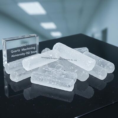 ISO9001 Certified 3mm OD High Temperature Resistant Quartz Glass Tube with High Light Transmittance