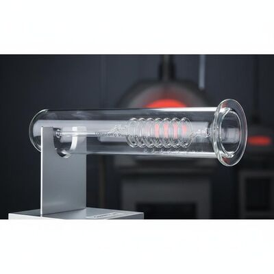 Customized Combustion Internal Quartz Glass Tube For High Temperature