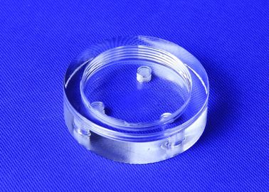 Optical Precision Machining Quartz Glass Disc Low Thermal Conductivity Clear Color