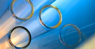 Precise Dimension Glass Test Tubes Large Transparant 100-400 OD DiameterUv Protection Fused Quartz Tube , Silica Glass T