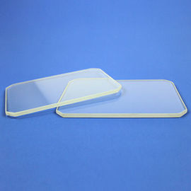 Clear Step Fused Quartz Plate Polishing Transparent Window No Air Bubble