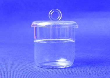 Polishing Grind Edge Quartz Glass Crucible Reliable 1-30mm Thickness