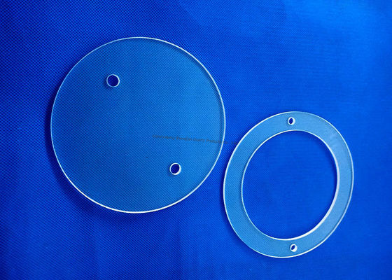Manugacturer Custom Optical Fused Quartz Glass Plate With High Transmitance
