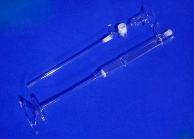 Lab Quartz Glass Rod , Small Glass Tubes  Mose 6.5 Hardness >92% Light Transmittance