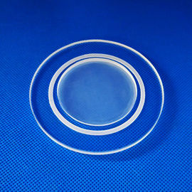 Anti Corrosion Fused Quartz Glass Flange , Clear Uv Grade Fused Silica