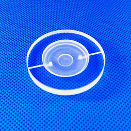 Anti Corrosion Fused Quartz Glass Flange , Clear Uv Grade Fused Silica