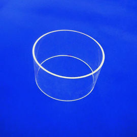Good Electrical Insulation Quartz Glass Tube For Sources , Semiconductor