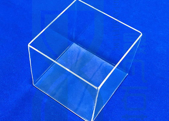 High Temperature Resistant Quartz Glass Urn Cleaning Tank Box SIO2