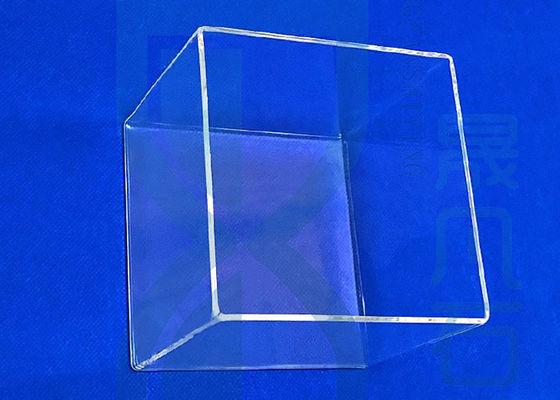 High Temperature Resistant Quartz Glass Urn Cleaning Tank Box SIO2