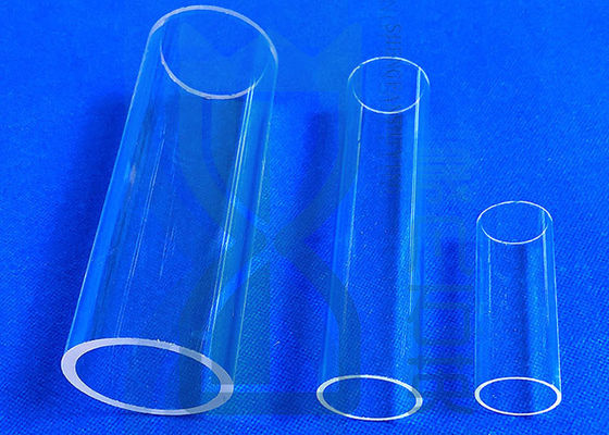 1750℃ Ultraviolet Lamps Fused Quartz Test Tube