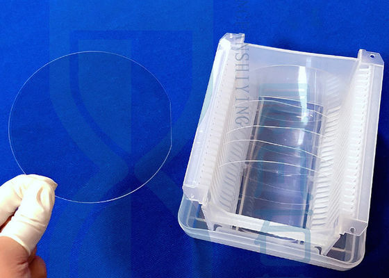 Custom Clear Quartz Glass Plate High Resistant Quartz Glass Disc For Uv