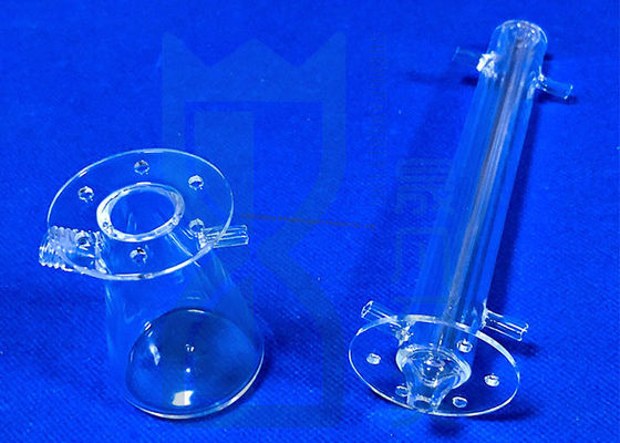 UV Protection High Purity SiO2>99.99% Transparent Quartz Glass Tube with >92% Light Transmittance