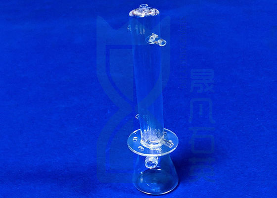 Photochemical Reactor Clear Ozone Free Quartz Glass Tube