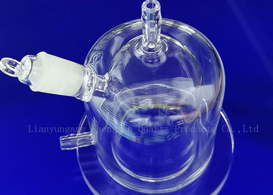Quartz Bell Jar Quartz Glass Vacuum Bell Jar Science Lab Glassware CNC Machining Quartz Products According To Drawing