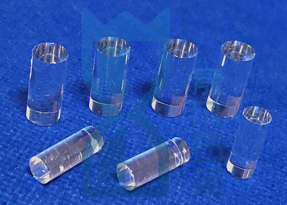 Customized Diameter Clear Fused Quartz Glass Rod High Precision Optical Quartz Glass Light Guide Rod