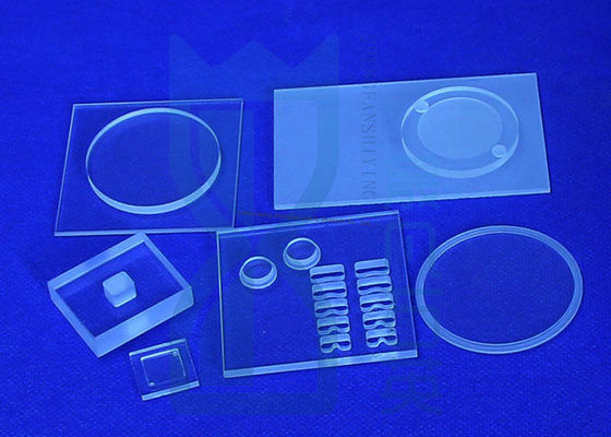 Manugacturer Custom Optical Fused Quartz Glass Plate With High Transmitance