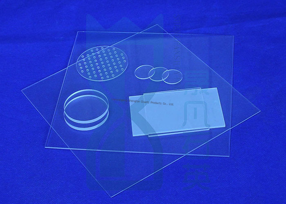 CNC Customize High Temperature Quartz Glass Plate For Curing Machine