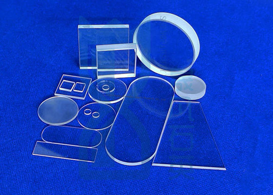 Manugacturer Custom Optical Fused Quartz Glass Plate With High Transmitance