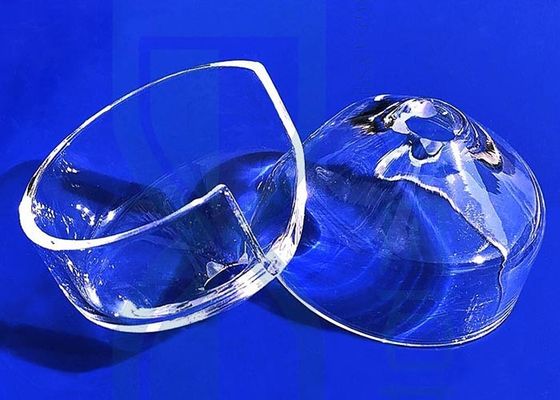 Sio2 Clear Fused Silica Crucible For Laboratory