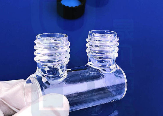 Quartz Cuvettes Screw Thread Fused Quartz Tube For Chemistry Analyzers
