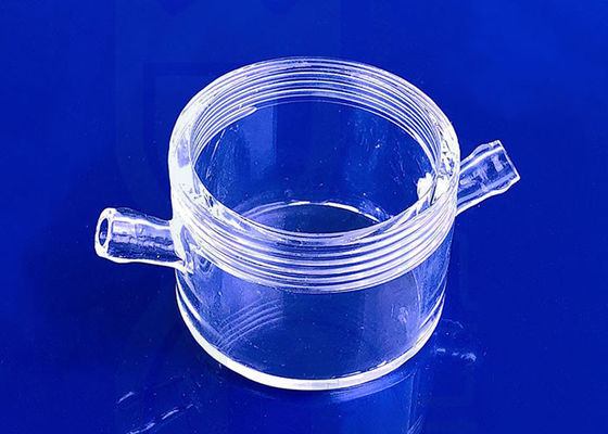 Acid And Alkali Resistant Quartz Glass Cleaning Tank 1100℃ Culture Dish Reactor