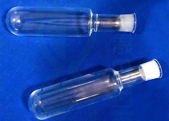 High Temperature Quartz Glass Reagent Bottle Pass UV Light Of 254 NM Wavelength